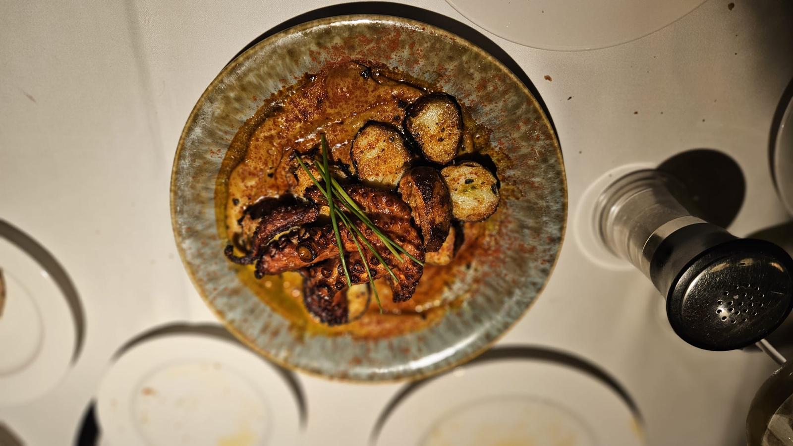 Pulpo con patatas